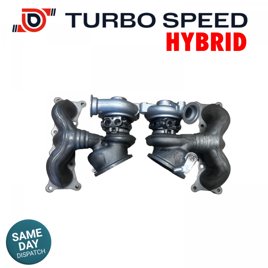 49131-07026 49131-07006 - Reconditioned Hybrid Turbocharger - BMW 135i 335i 535i 3.0L