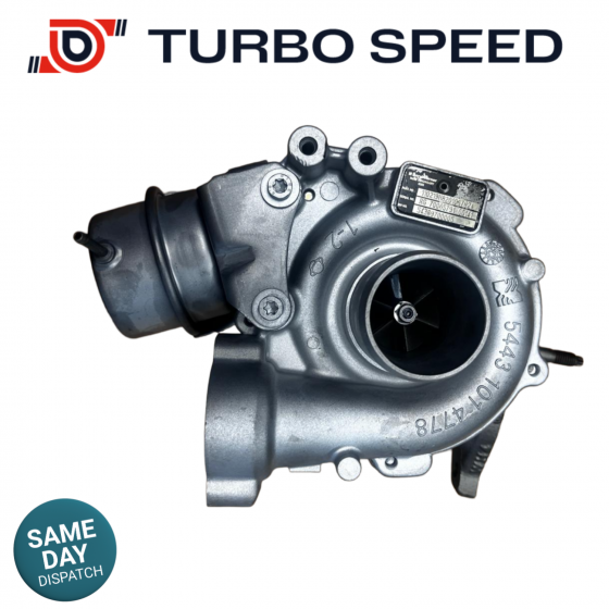 54389880005 - Reconditioned Turbocharger - Nissan Mercedes Renault 1598cm 96kW 130BHP