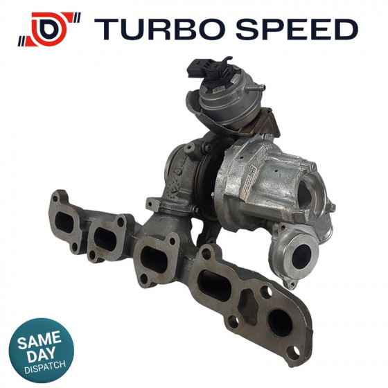 813860 -Brand New Turbocharger-Audi Seat Skoda Volkswagen 1598 ccm 81 KW 110 BHP