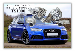 Next-Level Performance: TS1000+ Hybrid Turbos for Audi V10 5.0 TFSI